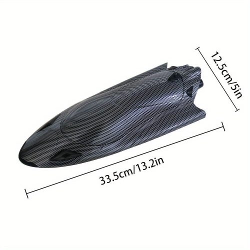 Távirányítós Jet Boat - Nagy sebességű elektromos 40KM/H (24.85 MPH) távirányítós csónak turbó gázturbinás hajtással és LED fényekkel,