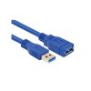 USB 3.0 Hosszabbító Adapter Kábel – Árnyékolt, Gyors Adatátvitel, 1.5 Méter