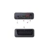 Scart to HDMI  AV Euro Full HD Átalakító - Converter Adapter - 1080p Átvitel - Kompatibilis TV-vel és Monitorral