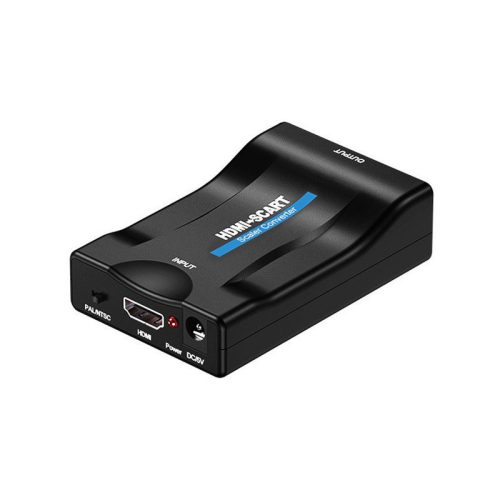 Scart to HDMI  AV Euro Full HD Átalakító - Converter Adapter - 1080p Átvitel - Kompatibilis TV-vel és Monitorral