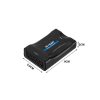 Scart to HDMI  AV Euro Full HD Átalakító - Converter Adapter - 1080p Átvitel - Kompatibilis TV-vel és Monitorral