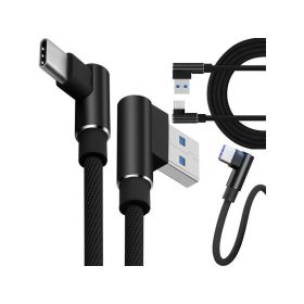   1 méteres USB-C típusú szögletes töltő QC kábel telefonhoz