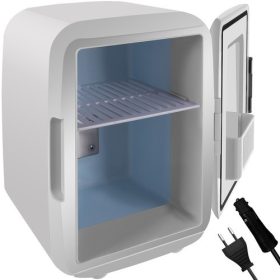   4 literes hűtő - fehér, mini hűtő, kompakt hűtő, autós hűtő, csendes hűtő, energiatakarékos hűtő, kis hűtő