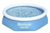 BESTWAY 57448 Kerti medence 244x61cm - bővített verzió, családi medence, nyári szórakozás, medence kiegészítők