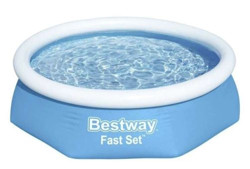 BESTWAY 57448 Kerti medence 244x61cm - bővített verzió, családi medence, nyári szórakozás, medence kiegészítők