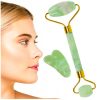 Jáde arcmasszírozó görgő - bőrápolás, arcápolás, anti-aging, természetes kő, wellness, szépség, masszázs, relaxáció