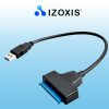 USB-SATA 3.0 Izoxis 23603 adapter - adatátvitel, merevlemez csatlakozó, számítógép kiegészítő