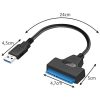 USB-SATA 3.0 Izoxis 23603 adapter - adatátvitel, merevlemez csatlakozó, számítógép kiegészítő
