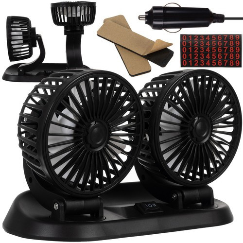 Két autós ventilátor - Xtrobb 23222 dupla autós ventilátor