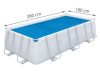 Napelemes medence fólia BESTWAY 58240 - medence takaró, napelemes fűtés, medence védelem, medence takaró fólia