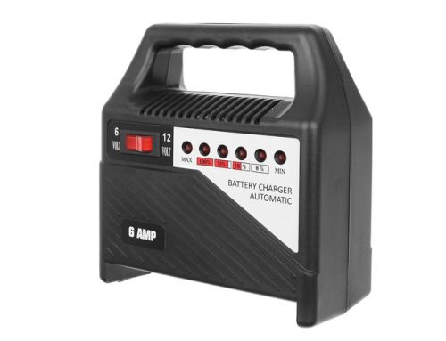 12V 6A akkumulátor töltő és egyenirányító