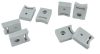 Shower cabin wheel - set of 8
