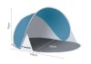 Beach tent 145x100x70cm - turquoise - gray