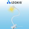 Desk lamp with clip - white Izoxis 19455