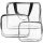 Transparent cosmetic bag 3 in 1 Soulima 21448