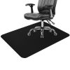 Protective mat under the chair 100x140cm RUHHY - black