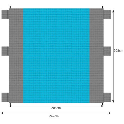 Prémium Trizand XXL Strand és Piknik Takaró - Vízálló, Homoktaszító, 208x208cm