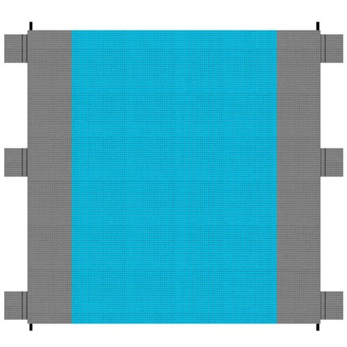 Prémium Trizand XXL Strand és Piknik Takaró - Vízálló, Homoktaszító, 208x208cm