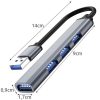 USB HUB - 4 ports 3.0 + 2.0 Izoxis 21940
