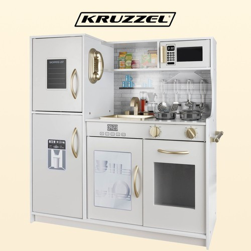 Prémium Kruzzel 22117 Fa Játékkonyha Gyerekeknek – Kreatív és Tartós Konyhai Szett