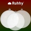 Transparent baubles 10cm - set of 5 Ruhhy 22276