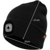 Winter hat with flashlight - black Trizand 22663