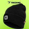 Winter hat with flashlight - black Trizand 22663