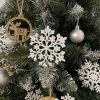 Christmas baubles - snowflakes 12pcs Ruhhy 22516