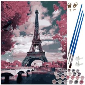   Maaleo Tower 22784 - Prémium 40x50cm Festés Számok Szerint Készlet - Kreatív Kihívás és Relaxáció Otthon