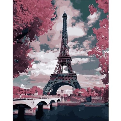 Maaleo Tower 22784 - Prémium 40x50cm Festés Számok Szerint Készlet - Kreatív Kihívás és Relaxáció Otthon
