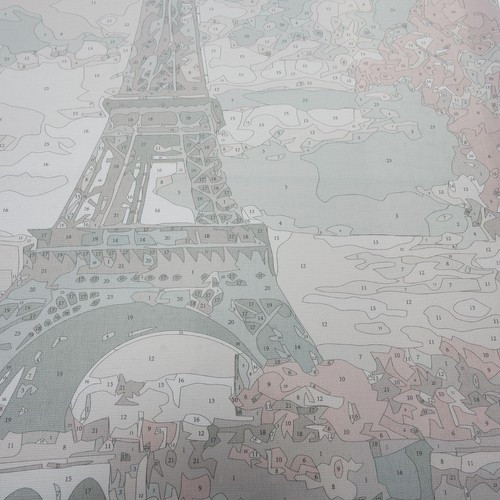 Maaleo Tower 22784 - Prémium 40x50cm Festés Számok Szerint Készlet - Kreatív Kihívás és Relaxáció Otthon