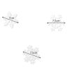 Ruhhy Christmas Window Stickers 22359