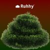Christmas tree garland - green 6m Ruhhy 22308