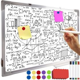   Maaleo Prémium 60x40cm Szárazon Törölhető Tábla - Ideális Irodai és Otthoni Használatra