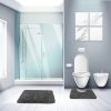 Bath mat - set - gray Ruhhy 24353