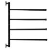 Bathroom Towel Rack - Black Ruhhy 24474