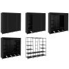 Folding fabric wardrobe 170x170cm Ruhhy 23740