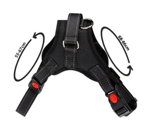 Kényelmet nyújtó kutyahám L, kutyahám nyomásmentesen, kutyahám ergonomikus, kutyahám légáteresztő, kutyahám párnázott