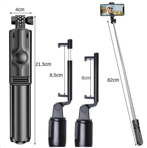 Izoxis 23518 Összecsukható Selfie Bot és Tripod Távirányítóval – Tökéletes Képek Készítéséhez