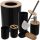 Bathroom accessories set - black Ruhhy24636