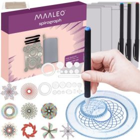   Maaleo 24346 Prémium Spirográf Készlet – Kreatív Rajzolás és Művészi Minták