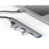 HUB USB- 1 port 3.2 + 6 ports 2.0 Izoxis 24374