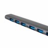 HUB USB- 1 port 3.2 + 6 ports 2.0 Izoxis 24374