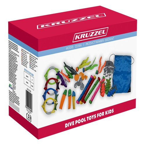 Gyermek Merülő Játék Szett - Vízi Kalandokhoz (24247)