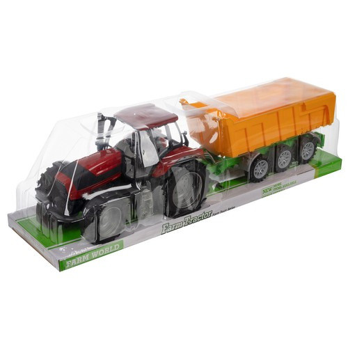 Erőteljes 24711-es Traktor utánfutóval - Ideális mezőgazdasági munkákhoz