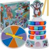 Interaktív 'Penguin on the Tower' Arcade Játék - Kruzzel 24718 - Szórakoztató és Fejlesztő Játékélmény Gyerekeknek