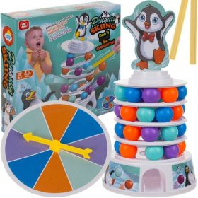  Interaktív 'Penguin on the Tower' Arcade Játék - Kruzzel 24718 - Szórakoztató és Fejlesztő Játékélmény Gyerekeknek