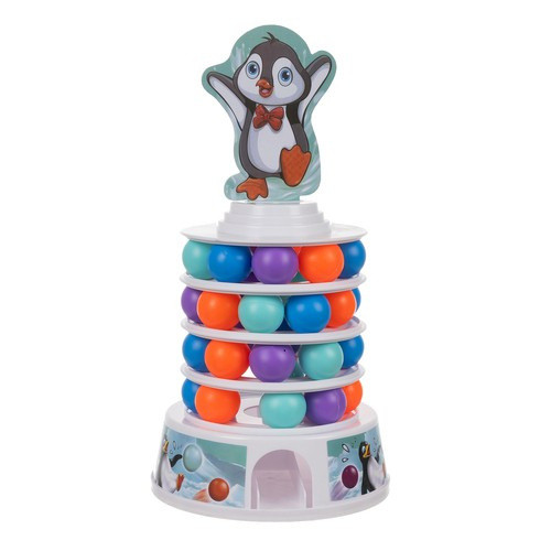 Interaktív 'Penguin on the Tower' Arcade Játék - Kruzzel 24718 - Szórakoztató és Fejlesztő Játékélmény Gyerekeknek