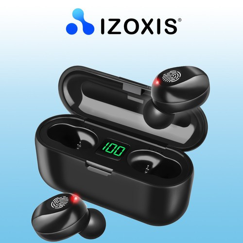 Vezeték nélküli fejhallgató power bankkal S16154, bluetooth fejhallgató, töltő tokkal, vezeték nélküli fülhallgató