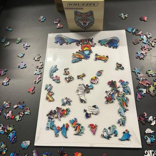 Kruzzel 24552 Prémium Fa Puzzle - Kreatív Kihívás az Egész Családnak